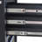 7-Drawer Wood-Top Rolling Steel Tool Cart With Handle