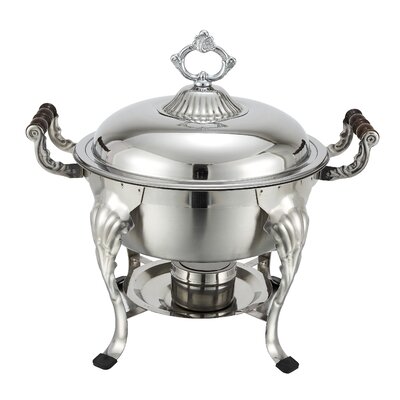 Crown 5-Quart Round Chafer -  Winco, 708