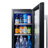 Ca'lefort 15 in Beverage Refrigerators & Coolers Right handed 100 Cans 34-54℉ Beverage Fridge-124527552