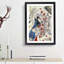 Autumn In Sumiyoshi by Tsukioka Yoshitoshi - Single Picture Frame Painting-55456977-55456973