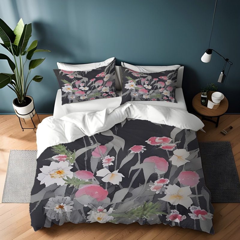 Literie , Housse de couette simple + 1 taie décorative pour