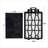 OVENTE Replacement HEPA Filter for ST1600B Vacuum Cleaner, Efficiently Trap Small Particles, Easy to Remove and Install, Black ACPST16712