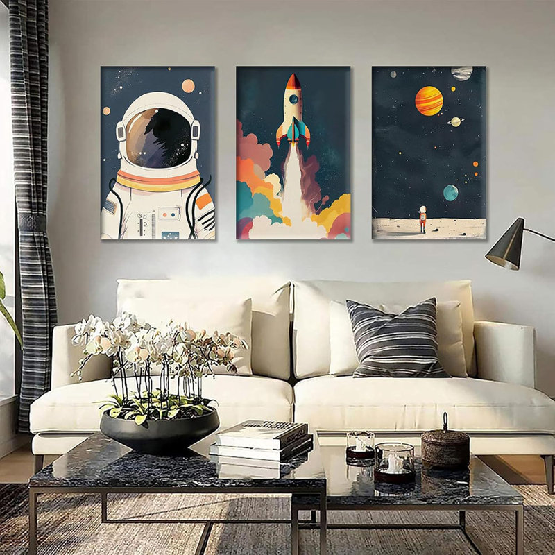 3 Piece Wrapped Canvas Print