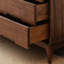 Armoire de rangement en noyer noir
