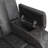 Power Reclining Loveseat With Faux Leather, LED Lights, Bluetooth Speaker, And USB Charging Port For Ultimate Comfort, Recliner-763250283