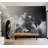 Surface Background Wallpaper Wall Mural - Dark Sunny Clouds-1122699020
