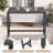 Hannatou 4 - Person Patio Dining Set with Rectangular Table , Cushions Included-2089844831
