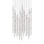 Constellation - Luminaire suspendu carré 24 po DEL Aries - câble 120 po-112694409-112694413-134451273