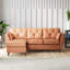 Hoxton 3 Seater Leather Maxi Sofa Chaise-1067608394-1067608393-1069049786