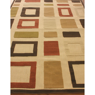 Tapis extérieur sable / brun Hos ten