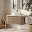 Meuble-lavabo flottant 36 po avec lavabo vasque et porte-serviettes 36 po-624571321-624571322