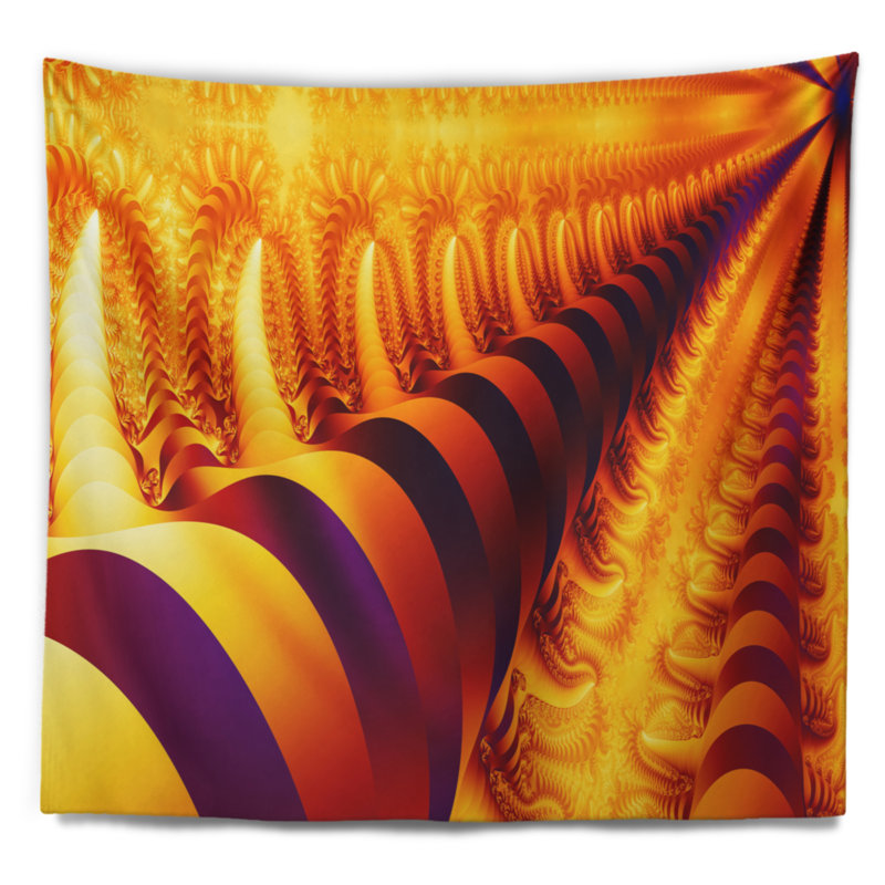 Polyester Tapestry, 78" H x 92" W