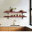 2 Piece Oak Bracket Shelf-94461867