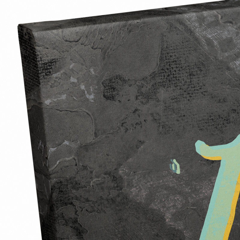 Art sur toile, H 24 po x l 24 po x P 1,25 po