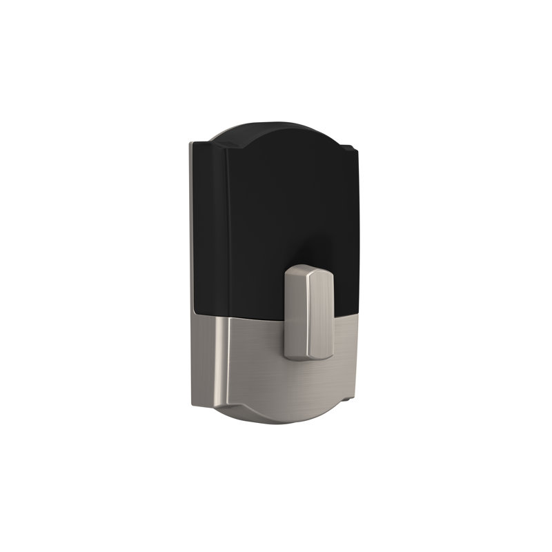Arrive Smart Wifi Deadbolt With Camelot Trim, Satin Nickel