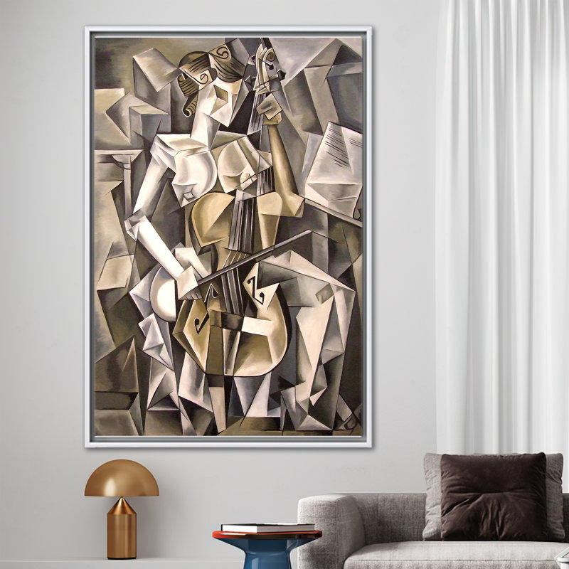 Print on Canvas, White Floater Framed, 40 cm H x 60 cm W