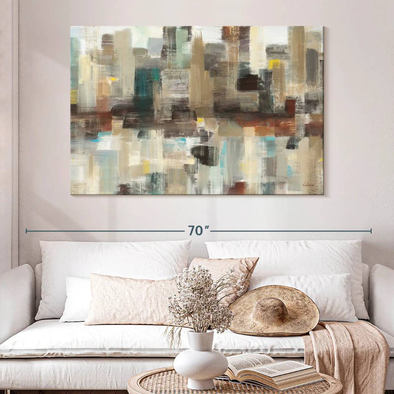 Avery Sidewalks, 34" H x 51" W