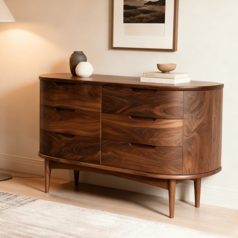 Retro minimalist high-end sideboard