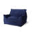 Large Velvet Bean Bag Chair Lounge Floor Chair Memory Foam Filled with Solid Microfiber Cover-1931123315