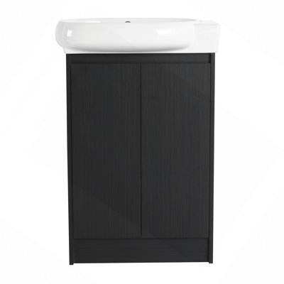 23" Freestanding Bathroom Vanity With Sink, Soft Close Doors