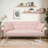 70.1 "Futon Sofa Bed, Convertible Double Sofa Bed-1195981187