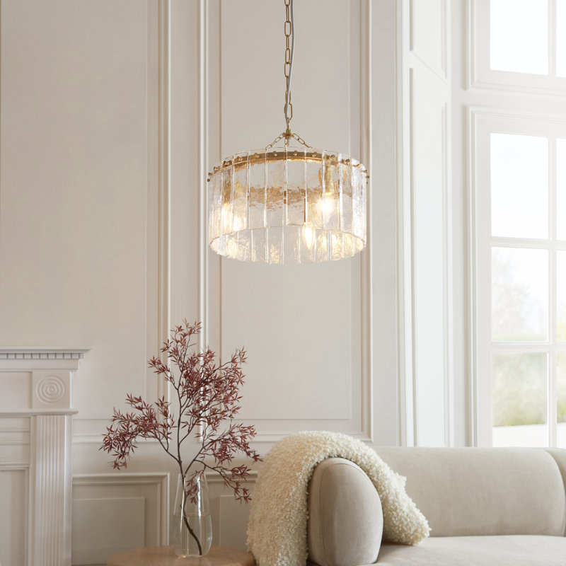 Korna 3-Light Chandelier, 31cm H x 37cm W x 37cm D, 3 Lights