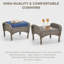 Ensemble de chaises berçantes d'extérieur avec table d'appoint Buckwalter (2 chaises, 1 table d'appoint)-1817094712-1817094714