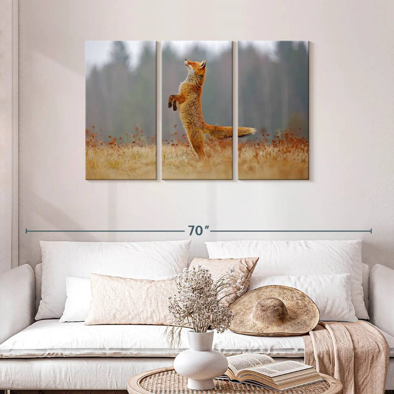 Brampt Fox Stand, 28" H x 45" W