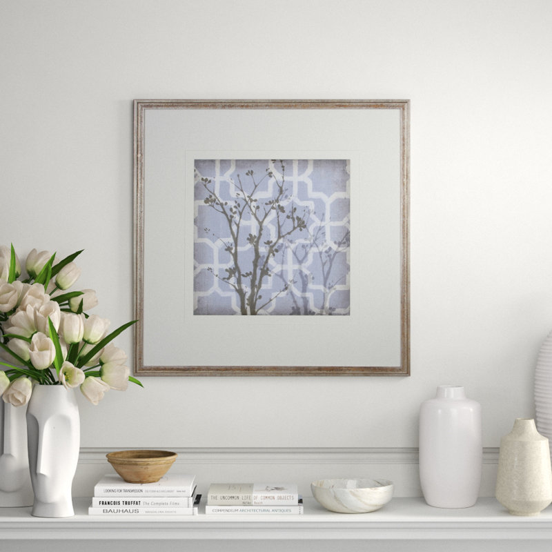 Silhouette And Pattern V Print by Goldberger