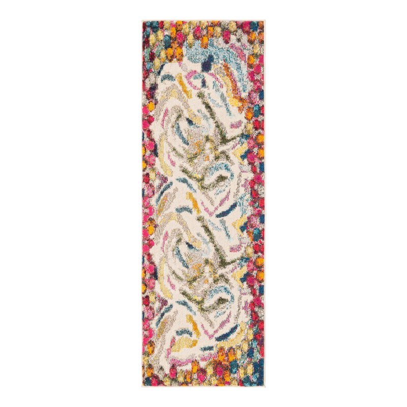 Washable Indoor Rug, Runner 2' x 6'