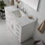 Meuble-lavabo simple autoportant de 48 po avec plateau en pierre d'ingénierie Ingalls-310757952-379457124