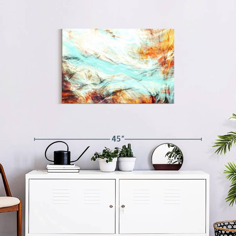 Avery Abstract Wisps, 20" H x 30" W
