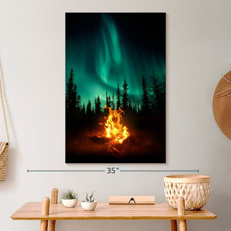 Sur toile, H 20 po x l 30 po x P 1,25 po