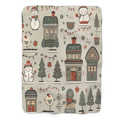 Frosty Season - 1 Piece Premium Blanket