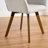 Rayshawn 22.83" W Linen Swivel Dining Chair-503307360