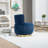 Alphonsine Upholstered Swivel Barrel Chair-605639848