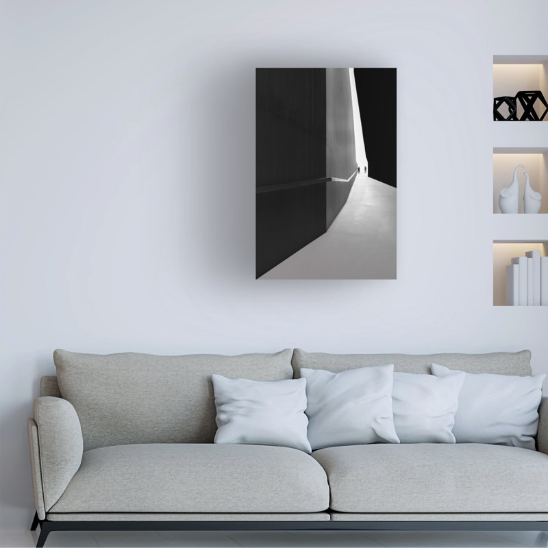 Art sur toile «Bolav Olavo Azevedo entre les murs», H 19 po x l 12 po
