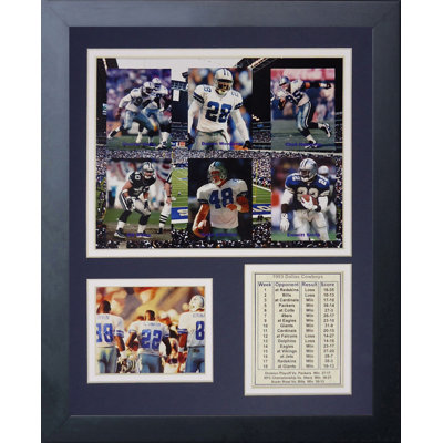 Memorabili encadrée 1993 champs dallas cowboys