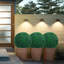 2 boules de topiaire de plante artificielle 4 couches-71685384