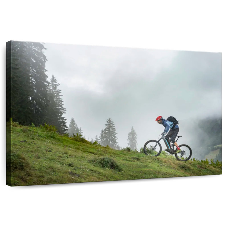 Senne en vélo de montagne, H 20 po x l 30 po