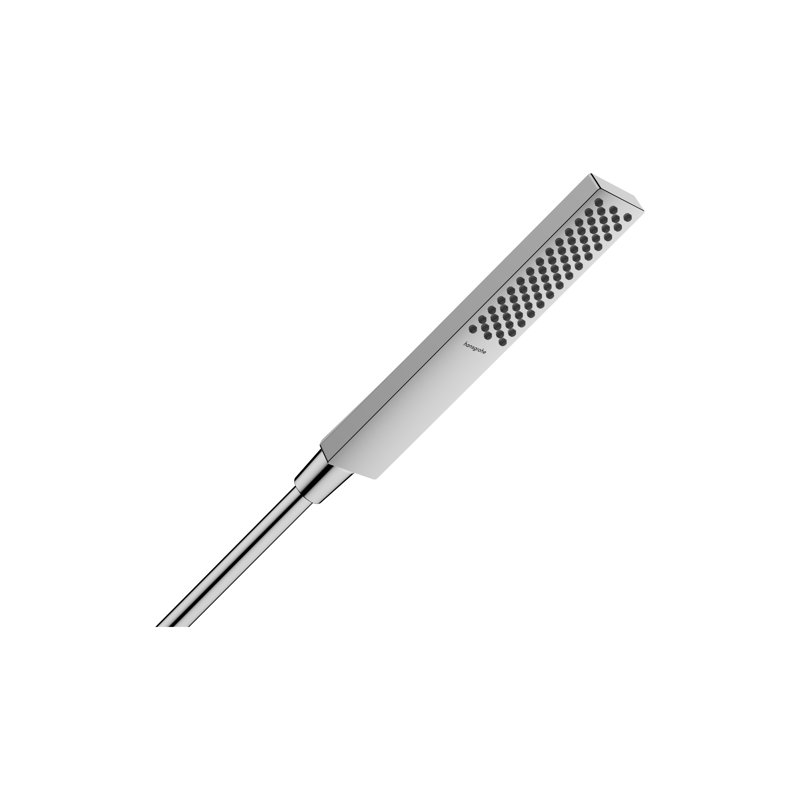 hansgrohe Pulsify E Baton Handshower 100 1-Jet, Chrome, 2.5 GPM