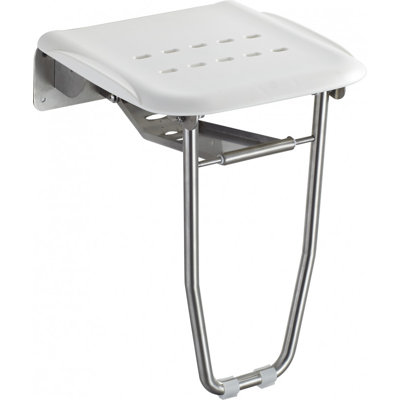 Polina 35cm Metal Shower Bench