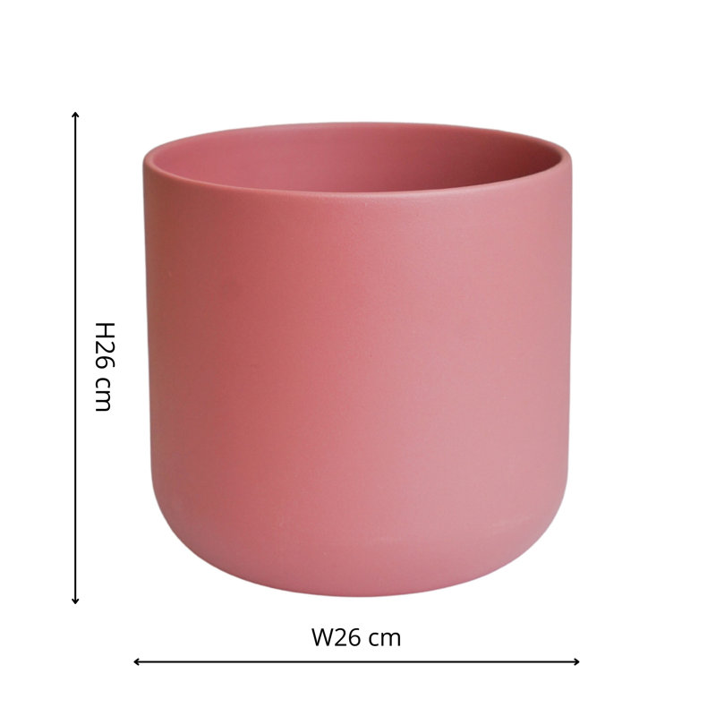 Ceramic Pot Planter, Pink