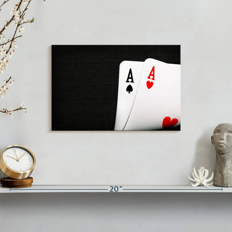  Jeu de cartes «Ace», H 8 po x l 12 po
