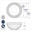 6-Piece Covered Bowl Set