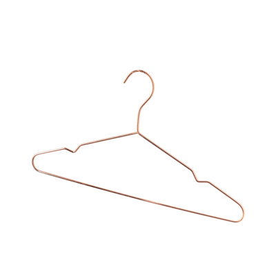 Harbour Housewares - Metallic Coat Hanger