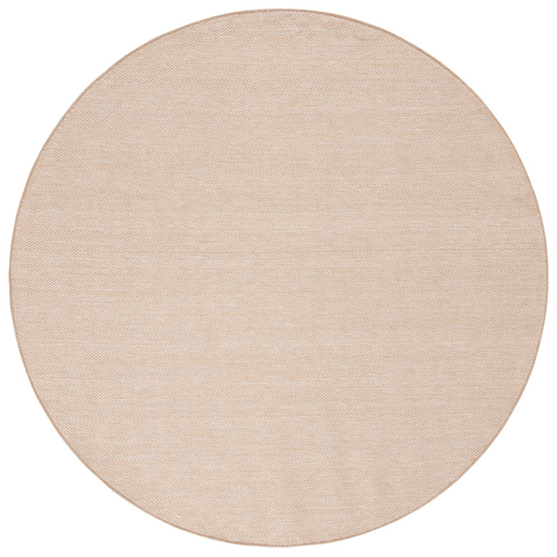 Hewitt Performance Performance Chevron Rug, Round 6'7"