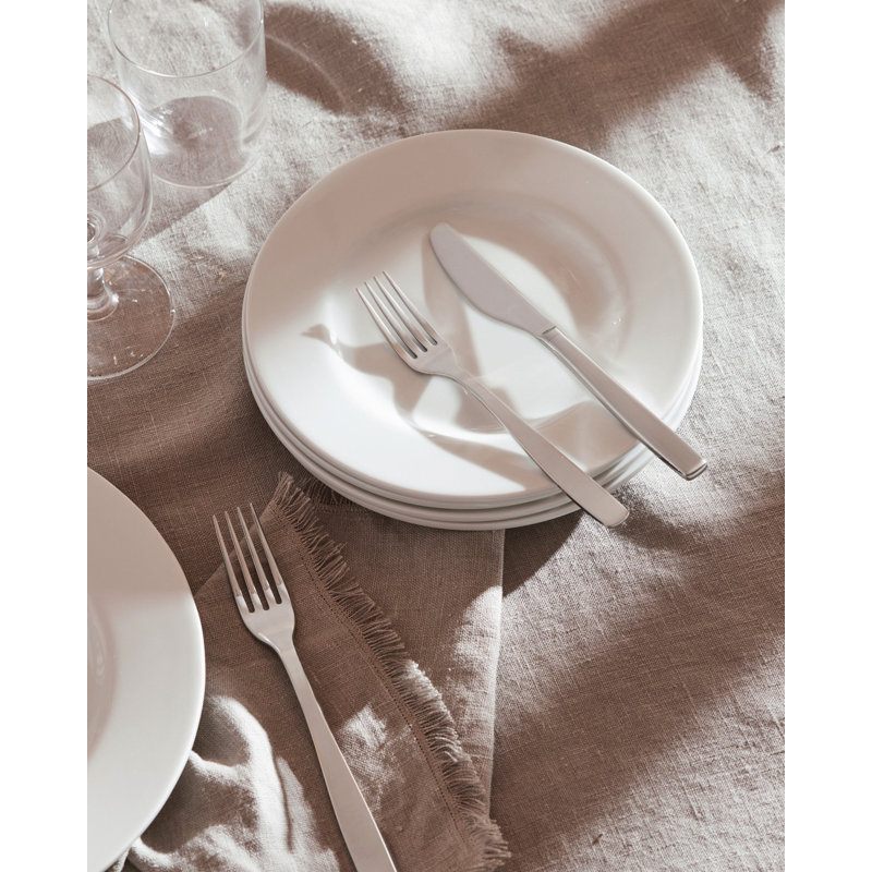 Monoblock Stainless Steel Dessert Knife, Polished