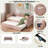 Upholstered Daybed With Trundle, Usb Port And Side Pockets-1062201153