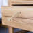Minimalys 50cm W Solid Wood Bedside Table